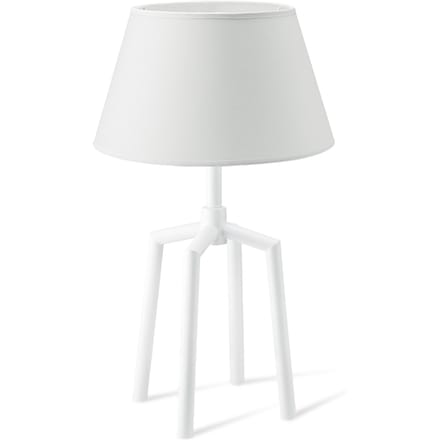 Home sweet home tafellamp Spinn wit & lampenkap Largo - wit