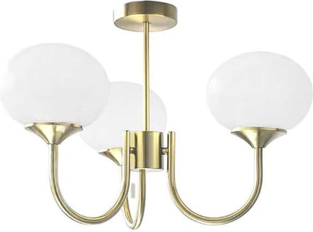 Toolight App1579-3Cp Hanglamp Goud 50X50X50Cm