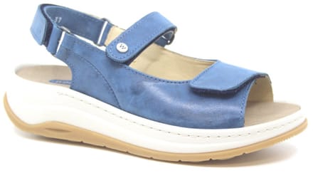 Wolky Dames Sandalen 03350 Adura Blauw