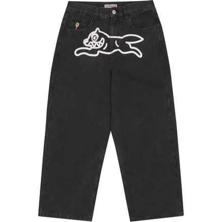 Jeans Icecream Running Dog Triple Scoop