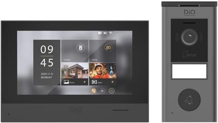 Videofoon met WiFi - Deurintercom Systeem - Beveiliging Thuis - 7" Touchscreen Bediening - 28 x 27 x 6 cm