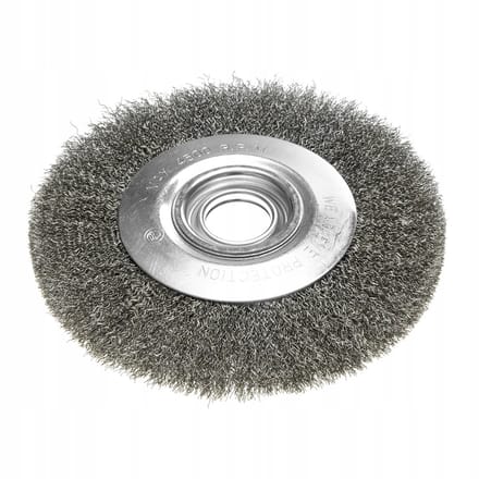 Graphite Series - Staalborstel - Ronde Vorm - 200 x 32 mm - Voor Slijpers