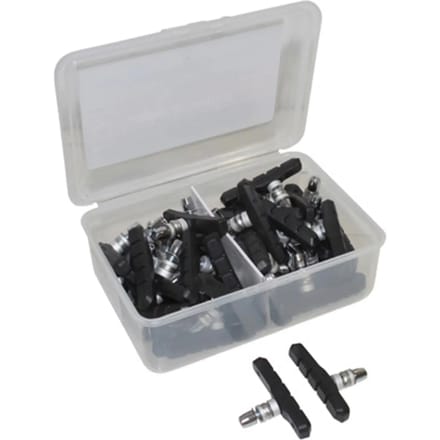 Set van 25 paar remschoenhouders voor mountainbikes Newton 72 mm