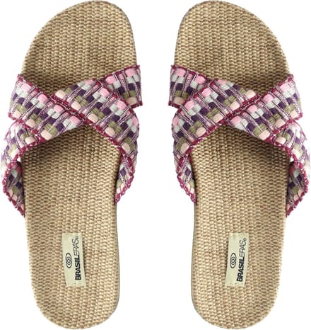 Brasileras Slippers dames- Paars- 34/35