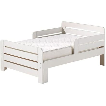 Jaxx doorgroeibed Jumper met matras White unisex
