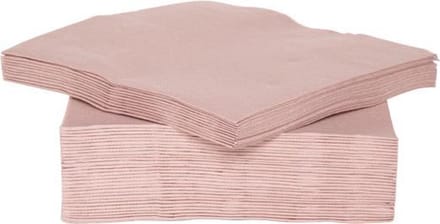 Cosy&Trendy For Professionals Servet - 38 cm - Papier - Bruin - Set-40