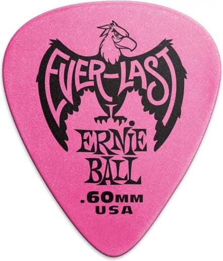 Ernie Ball Everlast Delrin Pick 6-pack plectrum 0.60 mm