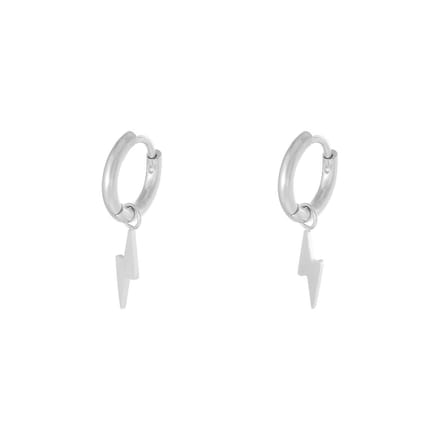 Oorbellen Lightning - Yehwang - Oorbellen - One size - Zilver