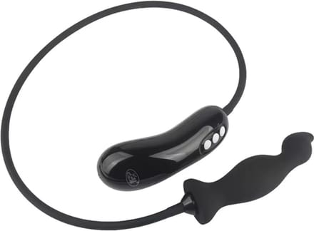 Sterke vibrerende opblaasbare anaalplug - Buttplug - Afstandsbediening - Groot - Siliconen - 5 vibratiestanden - Expander