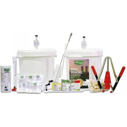 Wijnmaak starterskit - MAXI - 2 emmers 30L - Inclusief accessoires - Gedetailleerde instructies