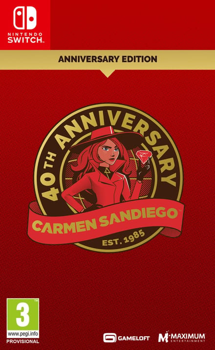 Carmen Sandiego 40th Anniversary – Nintendo Switch