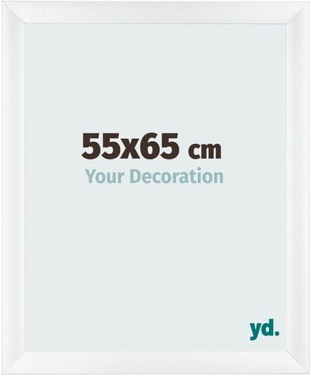 Your Decoration - Fotolijst 55x65 cm - MDF - Wit Mat - Pisa