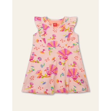 Oilily Daisya Jurk- maat98/3T Peach Melba
