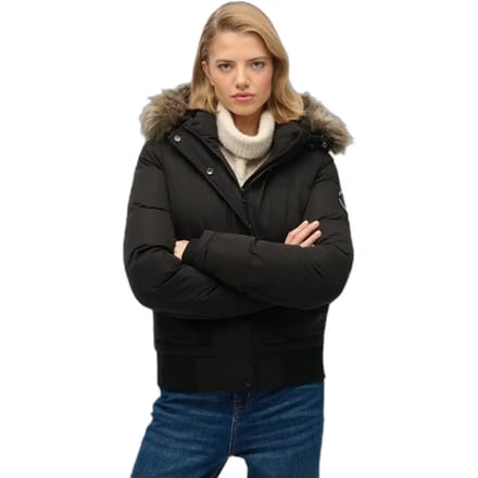 Superdry - Everest Microfibre Ella Bomberjack - Dames - Gewatteerde jassen