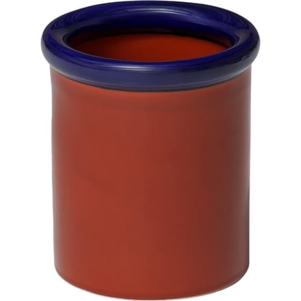 NINE ROD beker - dark blue/terracotta