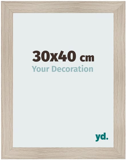 Your Decoration - Fotolijst 30x40 cm - MDF - Eiken Licht - Pisa