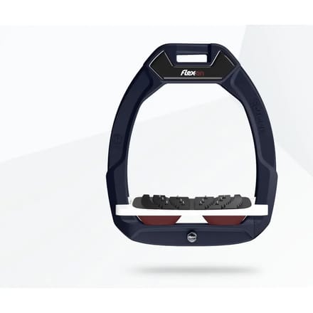 Veiligheidsstijgbeugels Rijdend Incliné Ultra Grip Bordeaux/Wit/Bordeaux Flex-On Safe-On