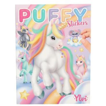 Ylvi en de Minimoomis Puffy stickerboek Educatieve boeken (spelletjes en raadsels)