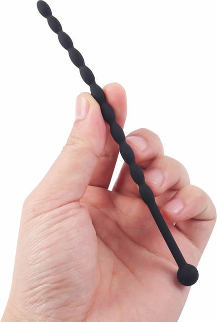 Banoch | Penisstick Abu | max. Ø 6 mm | siliconen | zwart