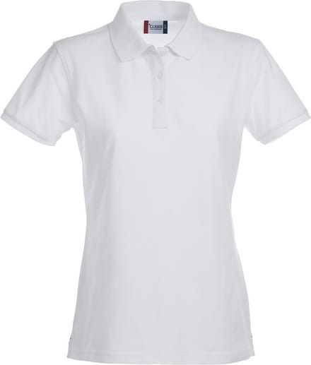 Clique Stretch Premium Polo 028240 - Zwart - 4XL