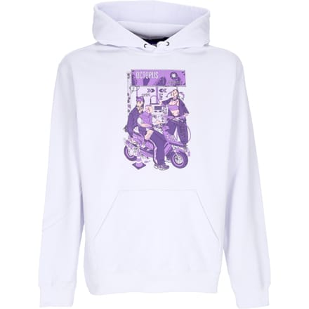 Lichtgewicht sweatshirt met capuchon voor heren Gas Hoodie wit