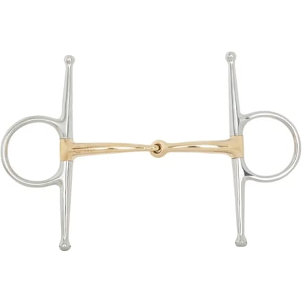 Dubbele snaffel paardenbit BR Equitation