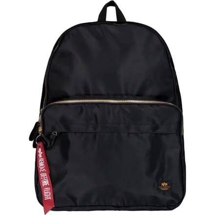 Alpha Industries Crew Backpack Zwart