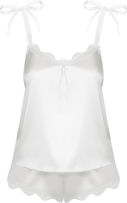 Obsessive Prima Neve Shortama Set - Offwhite