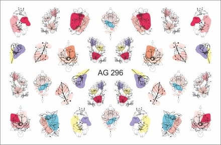 Korneliya Airbrush Waterdecal AG 296