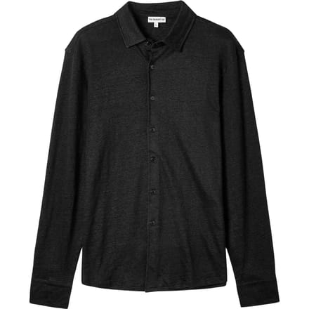 Shirt van linnen jersey met lange mouwen The Resort Co