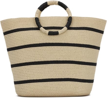 Grote Dames Strandtas - Zomer Tote Bag van Stro