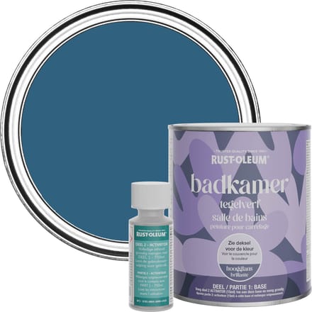 Rust-Oleum Blauw Badkamer Tegelverf Hoogglans - Kobalt 750ml