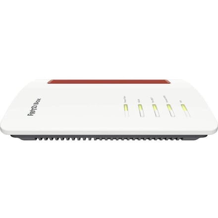 Box 5690 draadloze router 2.5 Gigabit Ethernet Dual-band (2.4 GHz / 5 GHz) Rood, Wit