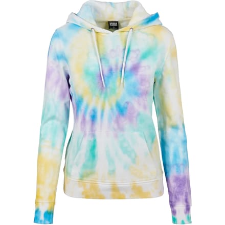 Urban Classics - Tie Dye Pastel Hoodie/trui - XS - Multicolours
