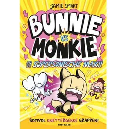 Bunnie Vs Monkie En De Supersonische Maki! - Bunnie Vs Monkie - Jamie Smart