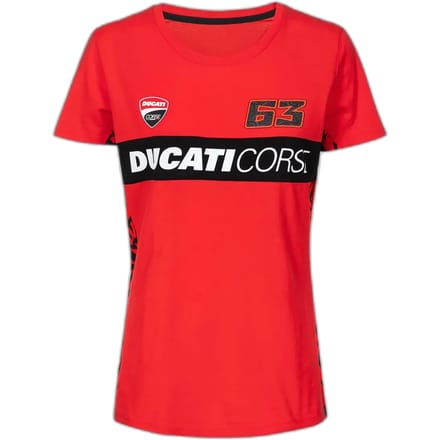 Dames-T-shirt VR46 Ducati Bagnaia