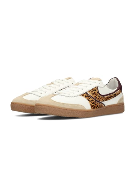 Haboob Charlotte Sneakers - Leer - Dames - Beige - Maat 40
