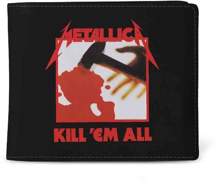 Rocksax Metallica - KILL EM ALL (WALLET) Portemonnee - Zwart