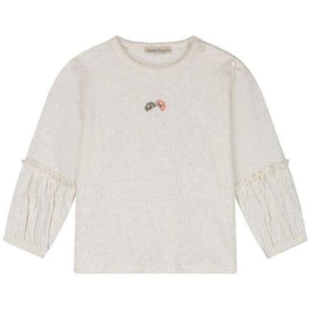 Sweet Petit baby shirt Else Soft Ecru Melange 62 dames