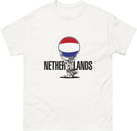 EK Voetbal 2024 T-shirt - Wit, L