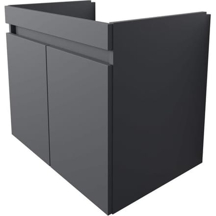 Megabad Profi Collection Vanity unit 2 doors with soft-close drawer and 1 panel, 61 x 56 x 48 cm HMW7056001GRMDM063
