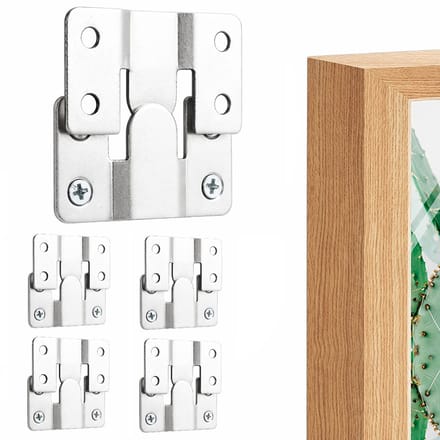 RVS haken, 10-pack M