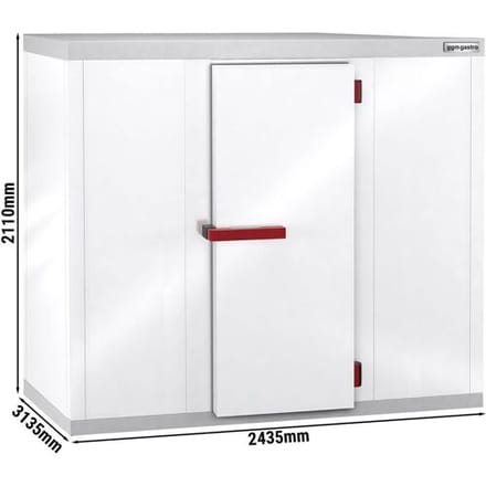 GGM Gastro Kühlzelle - 2430x3130mm - 13,20m³ Wit