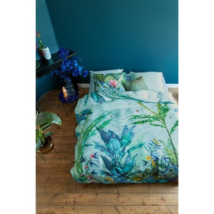 Beddinghouse Selva dekbedovertrek - Tweepersoons - 200x200/220 - Groen