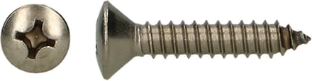 Berner Parker/Plaatschroef D.7983 2,9x25 A2 x 200stuks