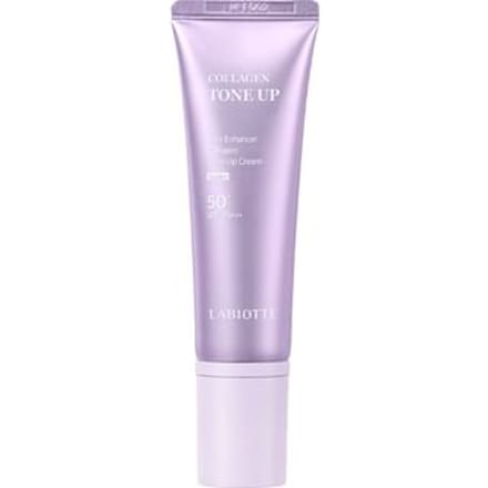 LABIOTTE - Skin Enhancer Collagen Tone Up Cream - 3 Colors Violet