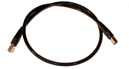 Metalsub Staal Vulslang 1/4 Bsp Carbon Vrouwelijk Zwart 300 cm