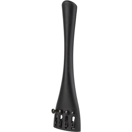 44 Cellostaartstuk met 4 Stemmechanieken Koolstofvezel Snaarstaartstuk Vervanging Cello Stemaccessoire black