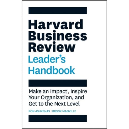 Harvard Business Review Leader's Handbook - Hbr Handbooks - Ron Ashkenas