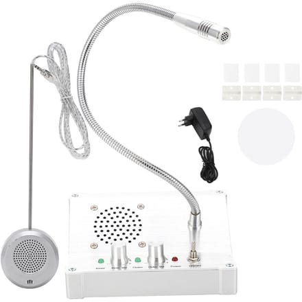 Dualway Bank Winkel Station Raam Balie Intercom Interfoon Systeem